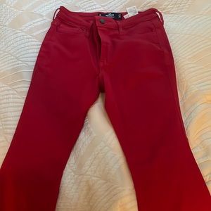 Hollister Red Jeans